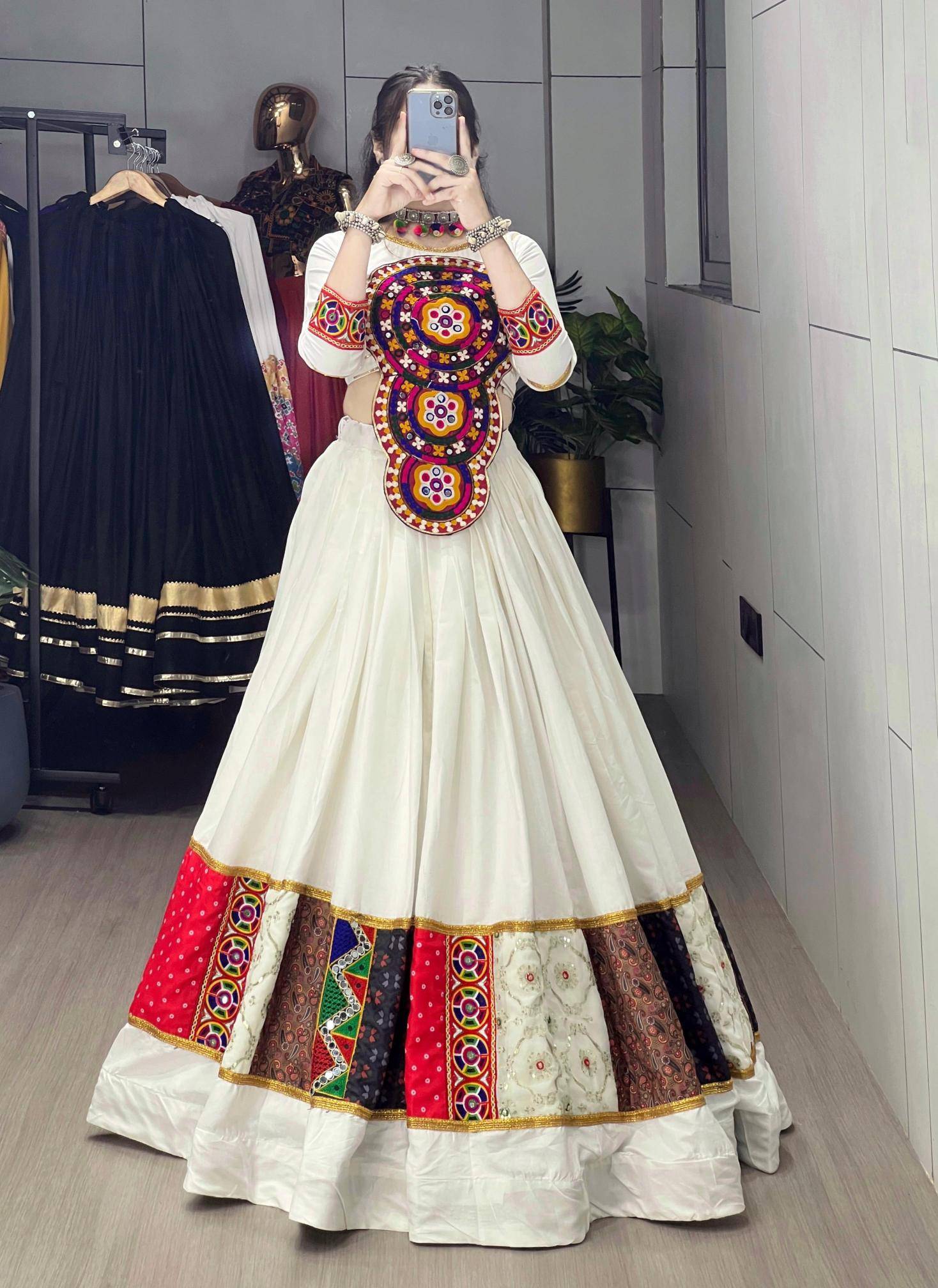 Vaayroo Cotton Latest lehenga choli designs